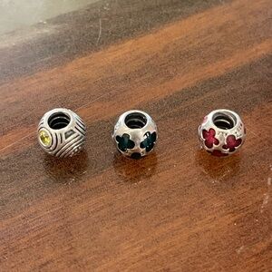 Pandora Silver Charms